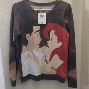 Little Mermaid Sweatshirt: Ariel and Eric